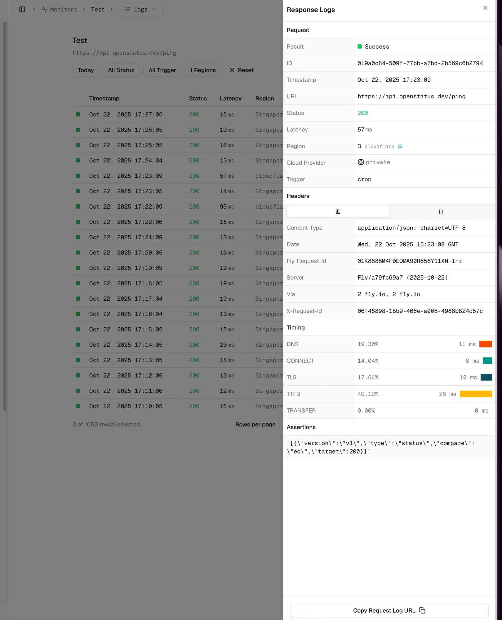openstatus Private Location connected